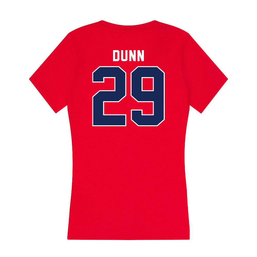 Arizona - NCAA Football : Devin Dunn - Women's V-Neck T-Shirt-1