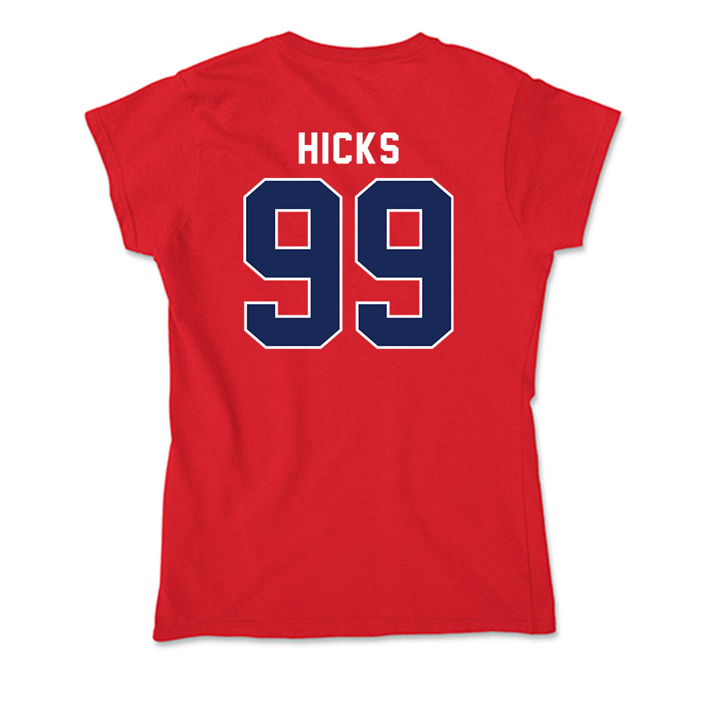 Arizona - NCAA Baseball : Garrett Hicks - Soft Style Women’s T-Shirt-1