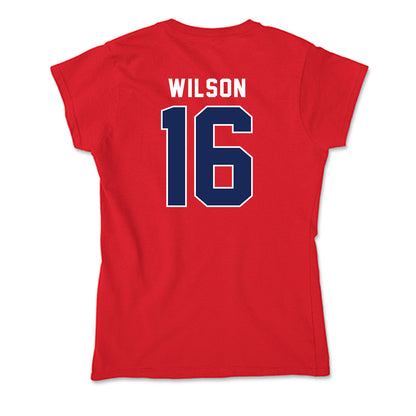 Arizona - NCAA Football : Riley Wilson - Soft Style Women’s T-Shirt-1