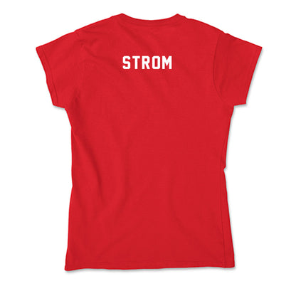 Arizona - NCAA Women's Gymnastics : Emma Strom - Soft Style Women’s T-Shirt-1