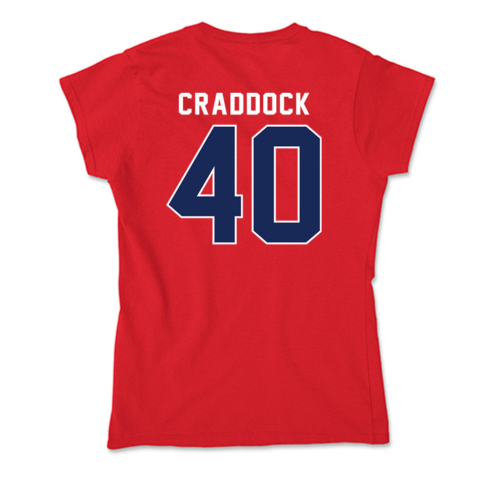 Arizona - NCAA Football : Brandon Craddock - Soft Style Women’s T-Shirt-1