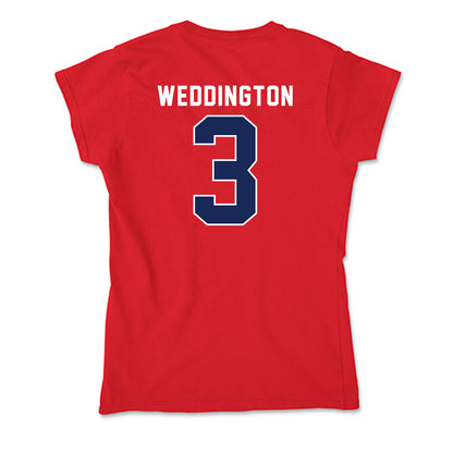 Arizona - NCAA Women's Soccer : Shanti Weddington - Soft Style Women’s T-Shirt-1