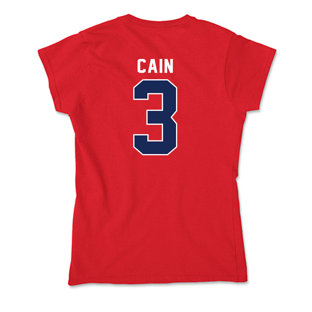 Arizona - NCAA Baseball : Andrew Cain - Soft Style Women’s T-Shirt-1