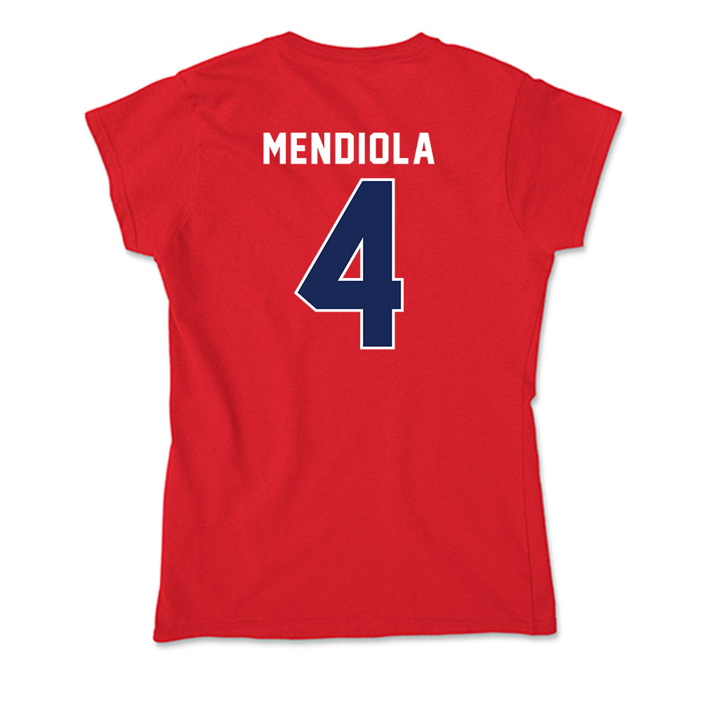 Arizona - NCAA Women's Soccer : Zoe Mendiola - Soft Style Women’s T-Shirt-1