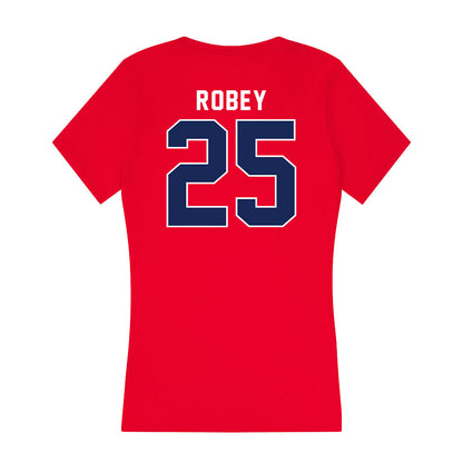 Arizona - NCAA Women's Volleyball : Kiari Robey - Women's V-Neck T-Shirt-1