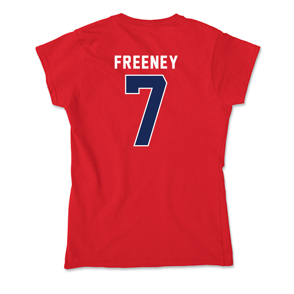 Arizona - NCAA Football : Demetrius Freeney - Soft Style Women’s T-Shirt-1