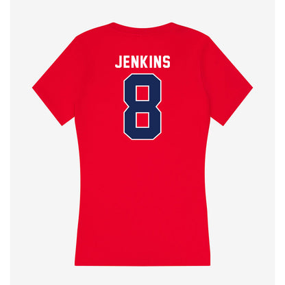 Arizona - NCAA Softball : Grace Jenkins - Women's V-Neck T-Shirt-1