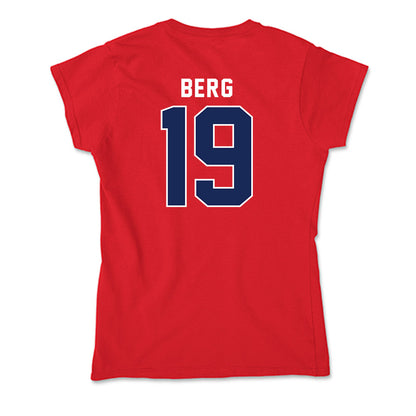 Arizona - NCAA Baseball : Jack Berg - Soft Style Women’s T-Shirt-1