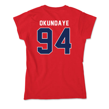 Arizona - NCAA Football : Eduwa Okundaye - Soft Style Women’s T-Shirt-1