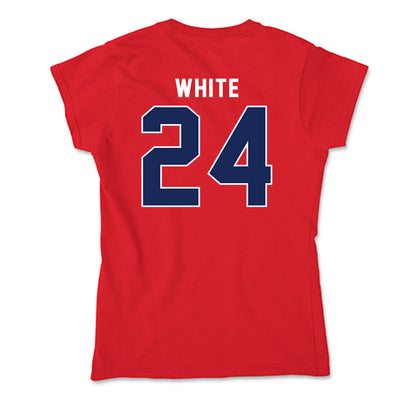 Arizona - NCAA Baseball : Mason White - Soft Style Women’s T-Shirt-1