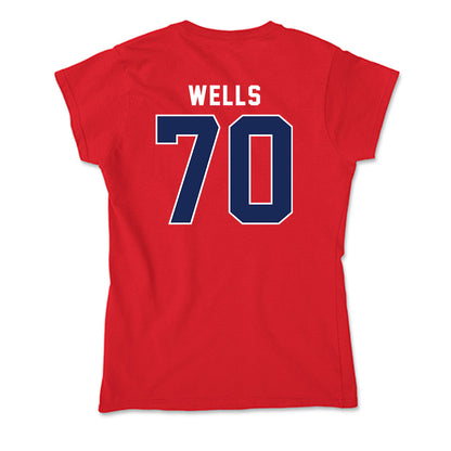 Arizona - NCAA Football : Zarius Wells - Soft Style Women’s T-Shirt-1