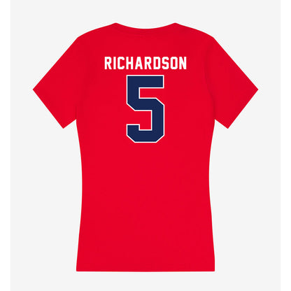 Arizona - NCAA Football : Giovanni Richardson - Women's V-Neck T-Shirt-1