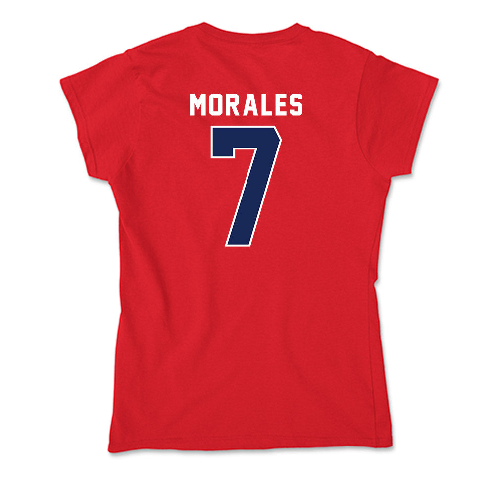 Arizona - NCAA Baseball : Richie Morales - Soft Style Women’s T-Shirt-1