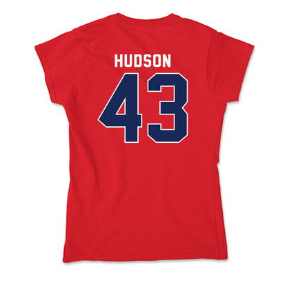 Arizona - NCAA Baseball : Vinny Hudson - Soft Style Women’s T-Shirt-1