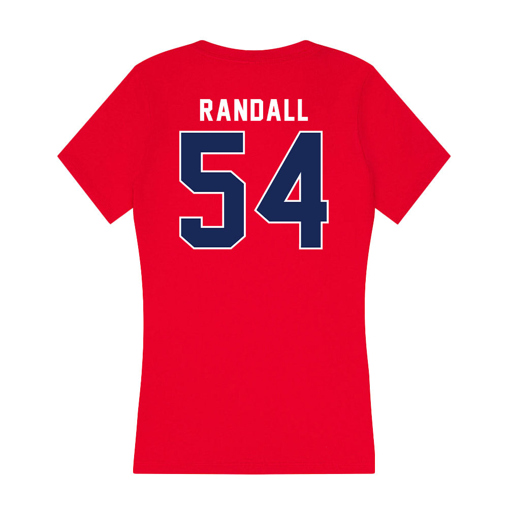 Arizona - NCAA Football : Chase Randall - Women's V-Neck T-Shirt-1