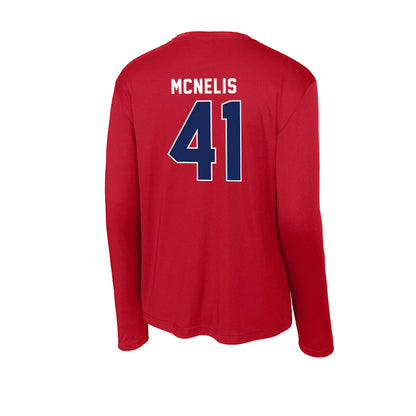 Arizona - NCAA Baseball : Chaz McNelis - Activewear Long Sleeve T-Shirt-1