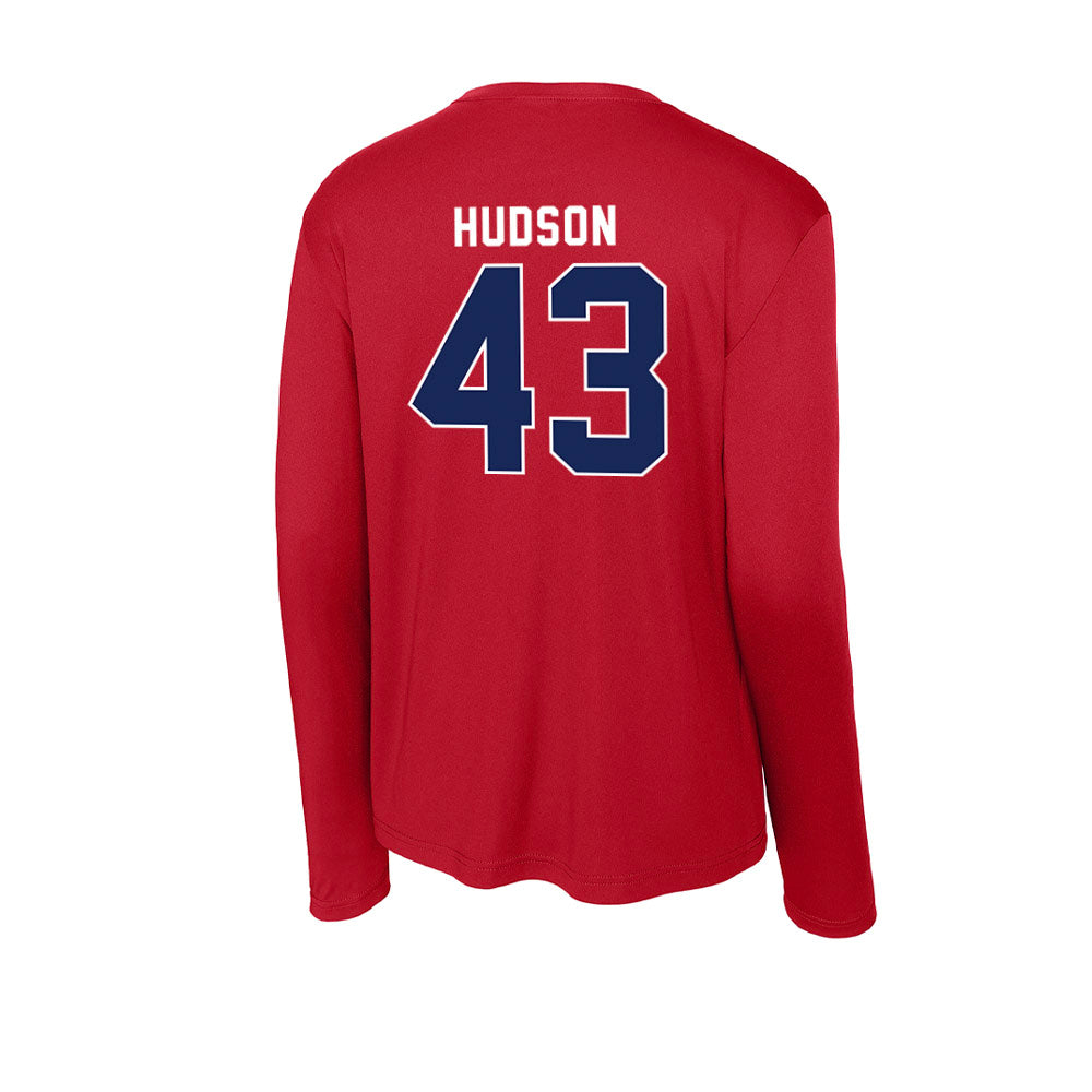 Arizona - NCAA Baseball : Vinny Hudson - Activewear Long Sleeve T-Shirt-1