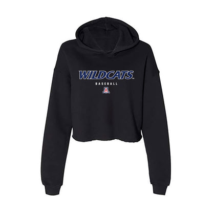 Arizona - NCAA Baseball : Beau Sylvester - Women's Crop Fleece Hoodie-0