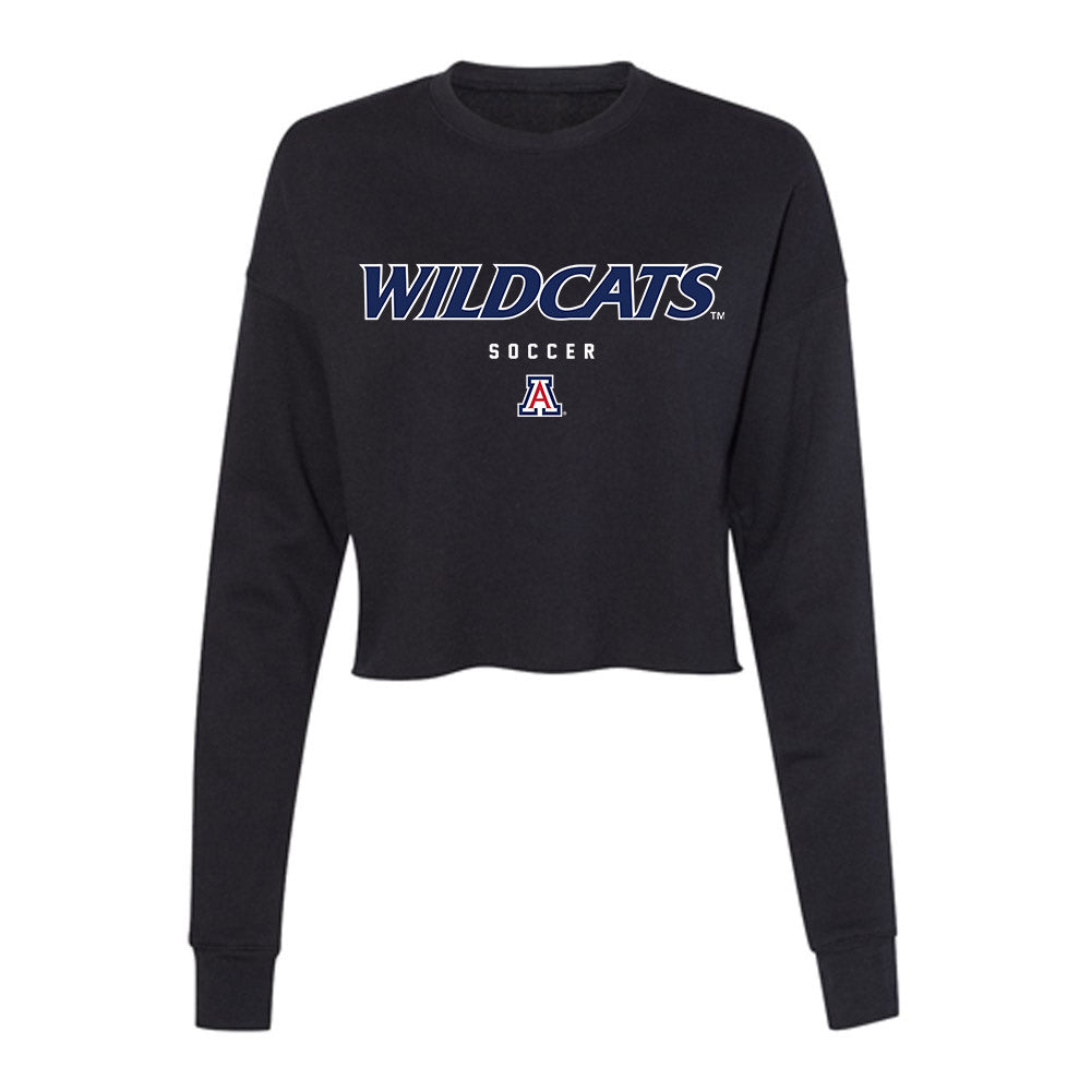 Arizona - NCAA Women's Soccer : Mireya Stephenson - Women's Cropped Crew Fleece-0