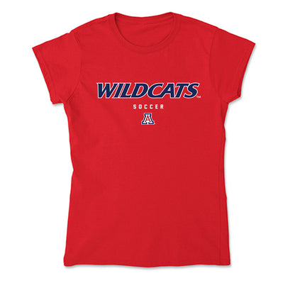 Arizona - NCAA Women's Soccer : Zoe Mendiola - Soft Style Women’s T-Shirt-0