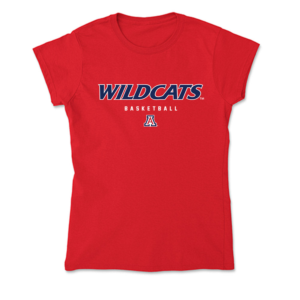 Arizona - NCAA Women's Basketball : Montaya Dew - Soft Style Women’s T-Shirt-0