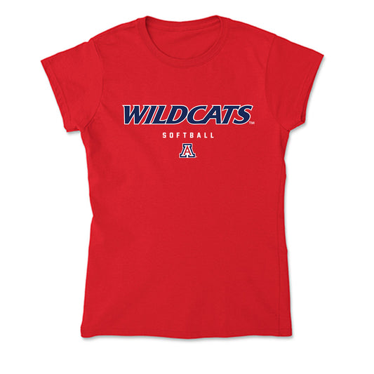 Arizona - NCAA Softball : Camila Zepeda - Soft Style Women’s T-Shirt-0