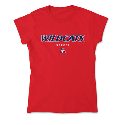 Arizona - NCAA Women's Soccer : Shanti Weddington - Soft Style Women’s T-Shirt-0