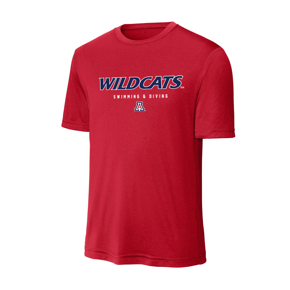 Arizona - NCAA Men's Swimming & Diving : Joel Nace - Activewear T-Shirt-0