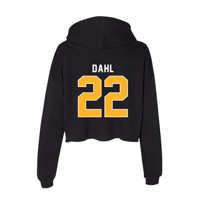  - NCAA Men's Soccer : Lasse Dahl - Women's Crop Fleece Hoodie-1