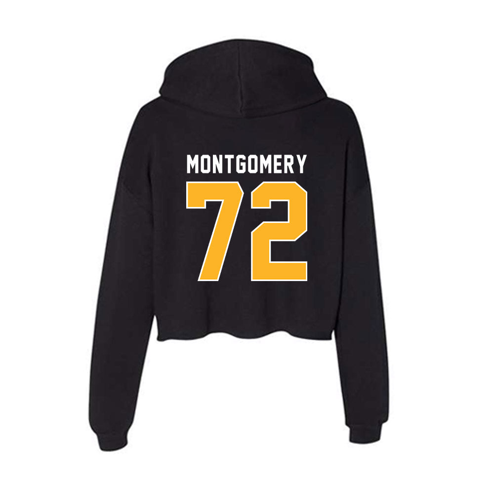 Pittsburgh - NCAA Football : Isaiah Montgomery - Women's Crop Fleece Hoodie-1