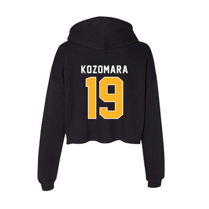Pittsburgh - NCAA Men's Soccer : Luka Kozomara - Women's Crop Fleece Hoodie-1