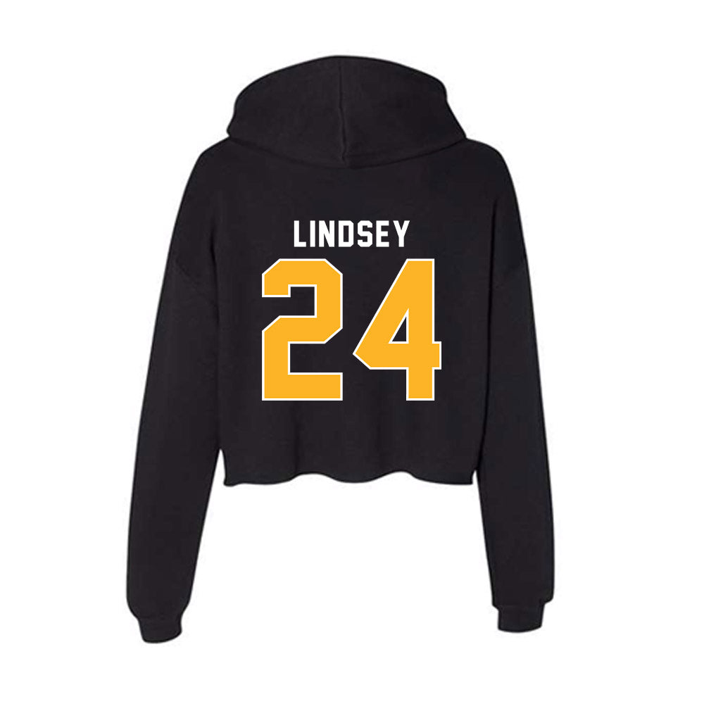 Pittsburgh - NCAA Football : Cameron Lindsey - Women's Crop Fleece Hoodie-1