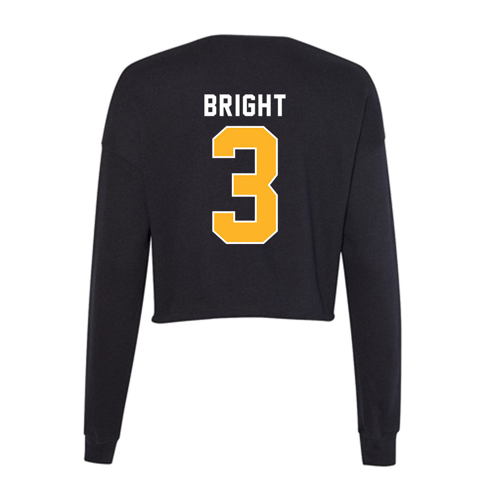 Pittsburgh - NCAA Women's Soccer : Maya Bright - Women's Cropped Crew Fleece-1