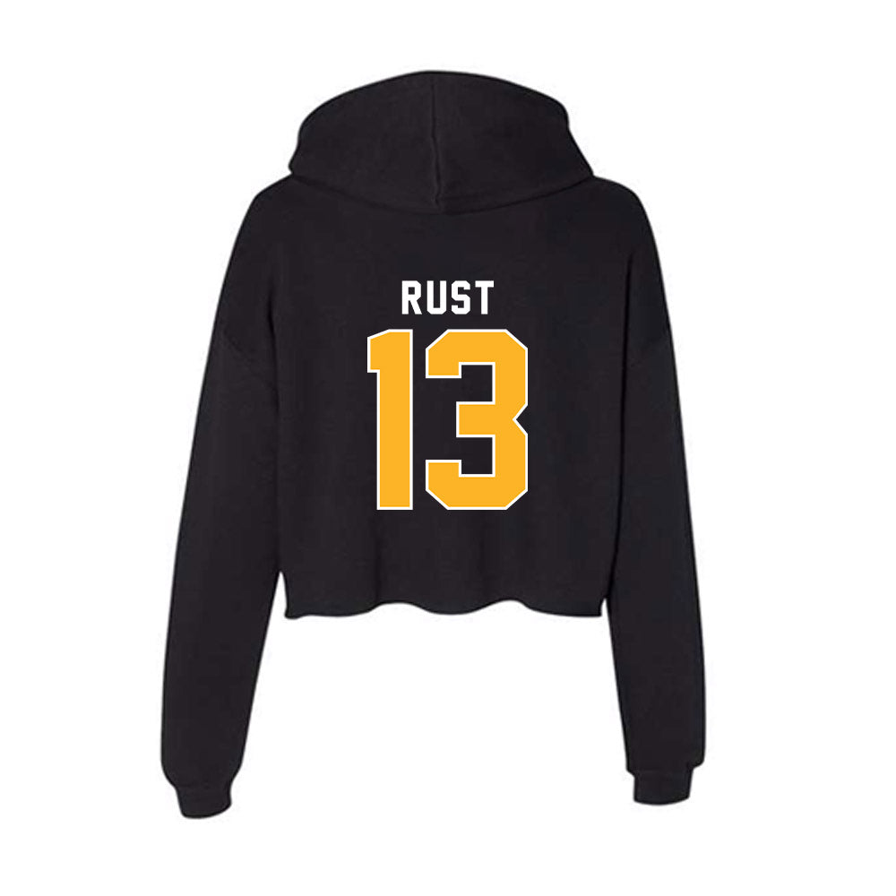 Pittsburgh - NCAA Women's Basketball : Lauren Rust - Women's Crop Fleece Hoodie-1