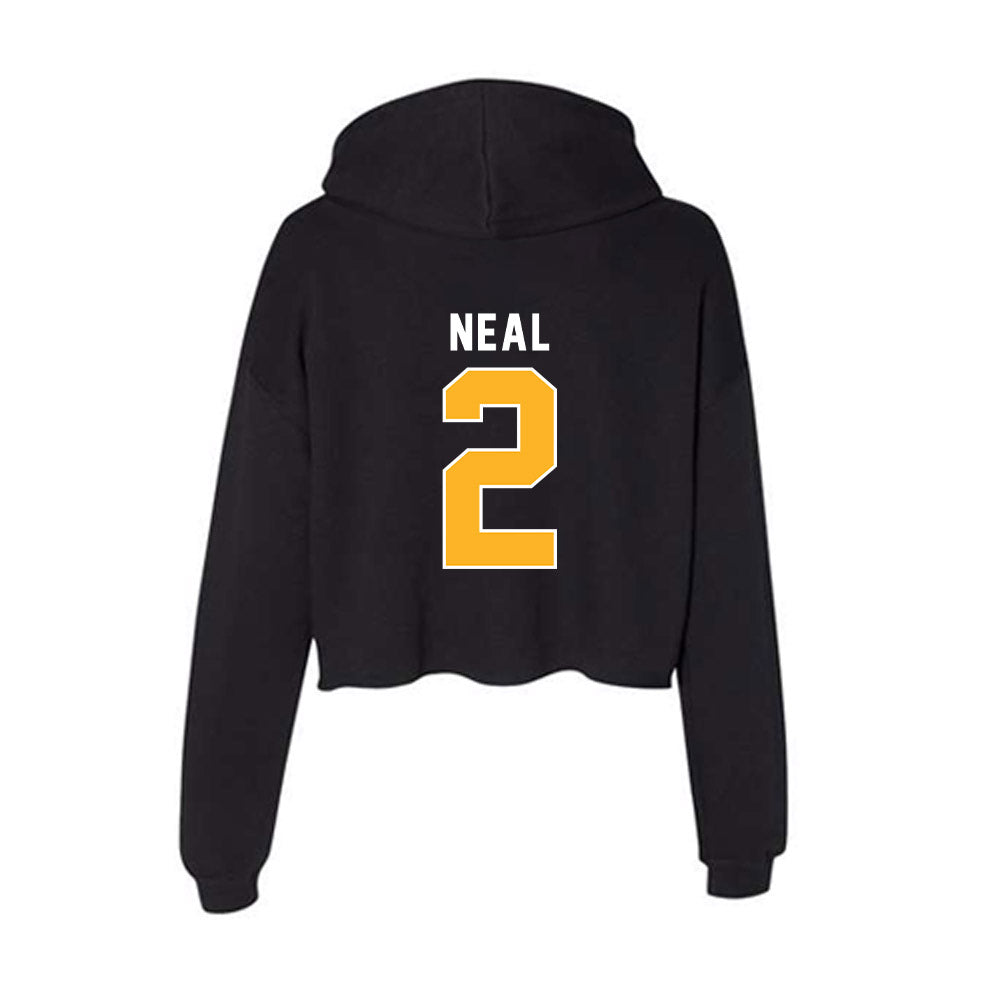 Pittsburgh - NCAA Football : Isaiah Neal - Women's Crop Fleece Hoodie-1