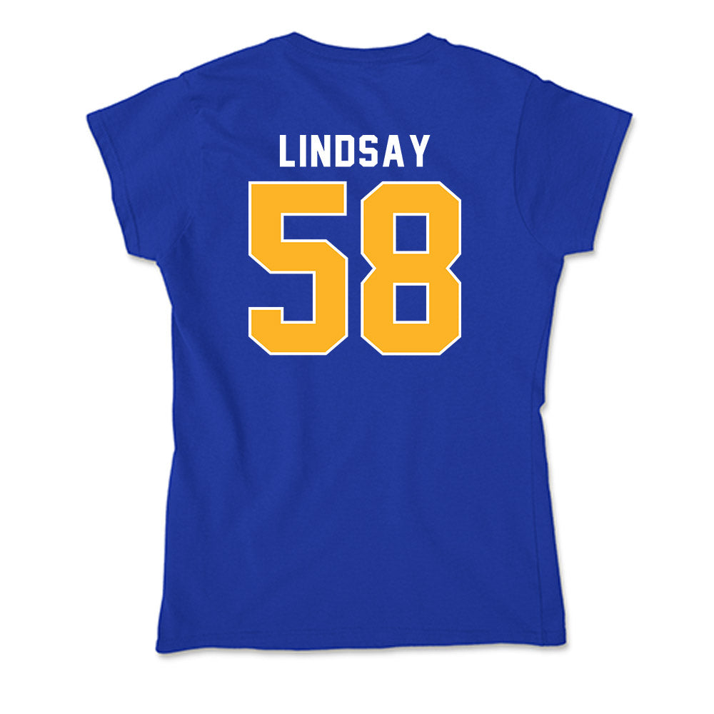 Pittsburgh - NCAA Football : mason lindsay - Soft Style Women’s T-Shirt-1