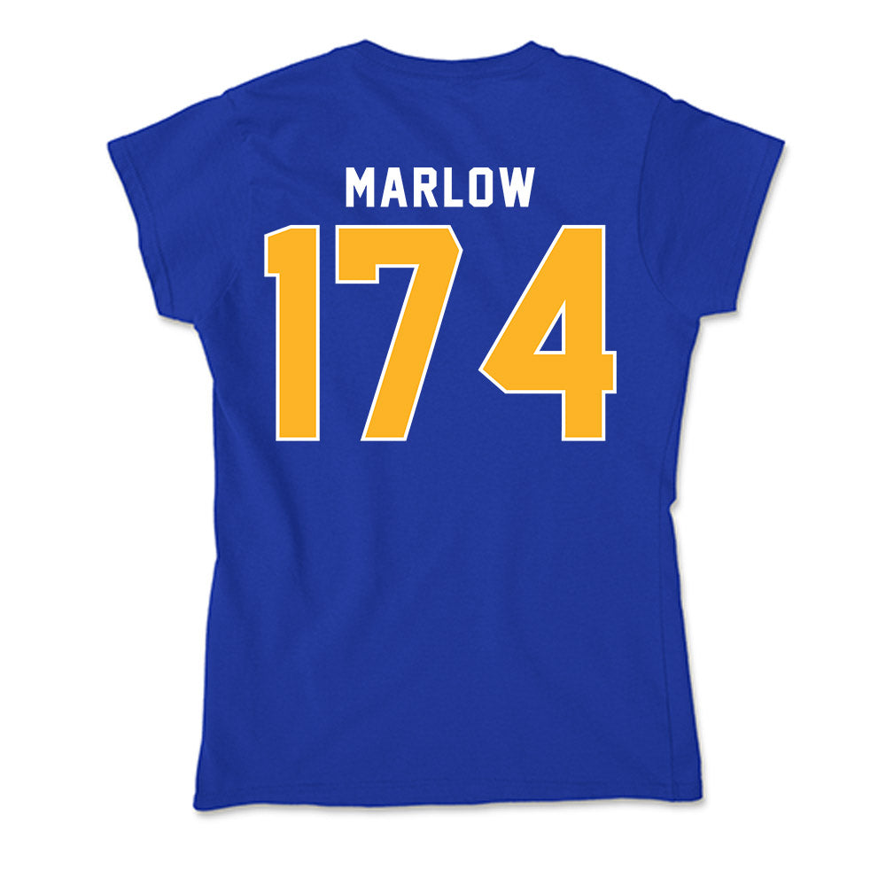 Pittsburgh - NCAA Wrestling : Bode Marlow - Soft Style Women’s T-Shirt-1