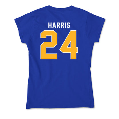 Pittsburgh - NCAA Softball : Payton Harris - Soft Style Women’s T-Shirt-1