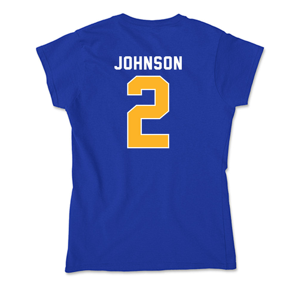 Pittsburgh - NCAA Football : Kenneth Johnson - Soft Style Women’s T-Shirt-1