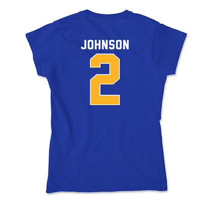 Pittsburgh - NCAA Football : Kenneth Johnson - Soft Style Women’s T-Shirt-1