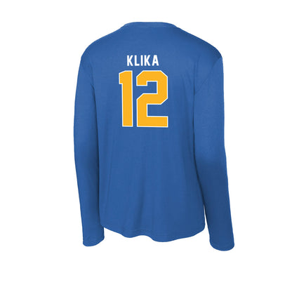 Pittsburgh - NCAA Women's Volleyball : Emmy Klika - Activewear Long Sleeve T-Shirt