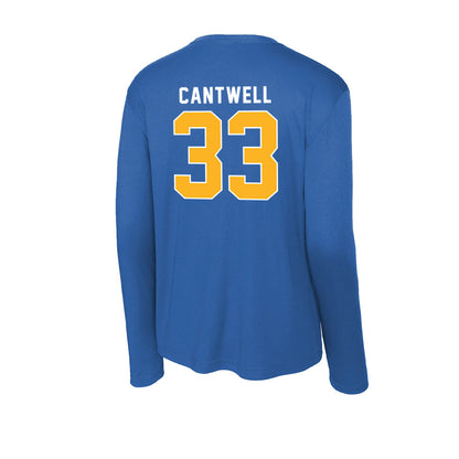 Pittsburgh - NCAA Baseball : Luke Cantwell - Activewear Long Sleeve T-Shirt