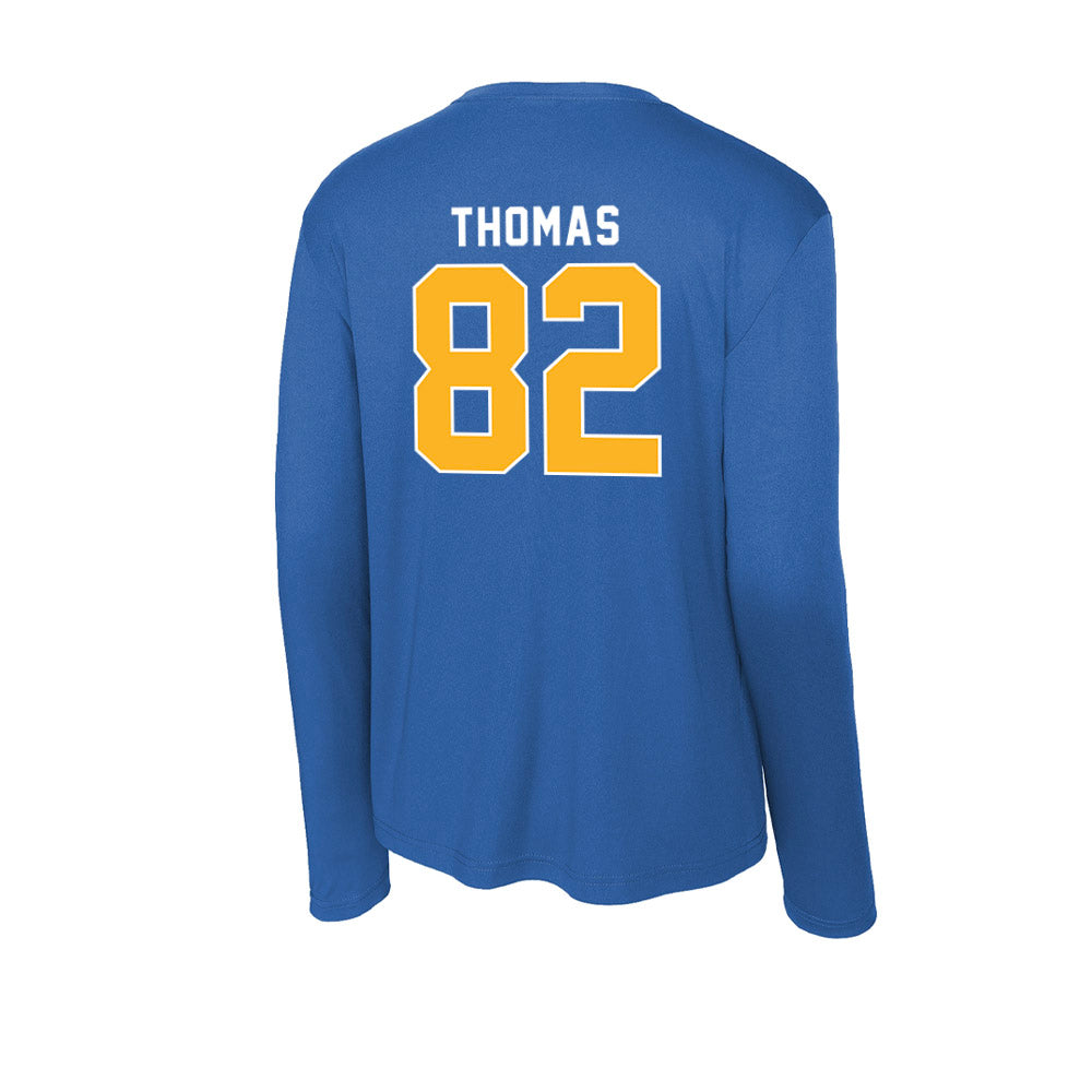 Pittsburgh - NCAA Football : Malachi Thomas - Activewear Long Sleeve T-Shirt