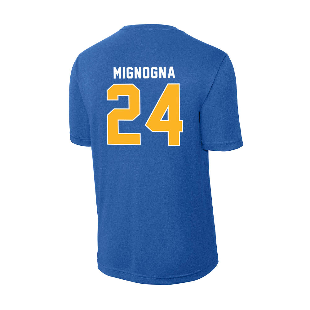 Pittsburgh - NCAA Men's Basketball : Liam Mignogna - Activewear T-Shirt-1