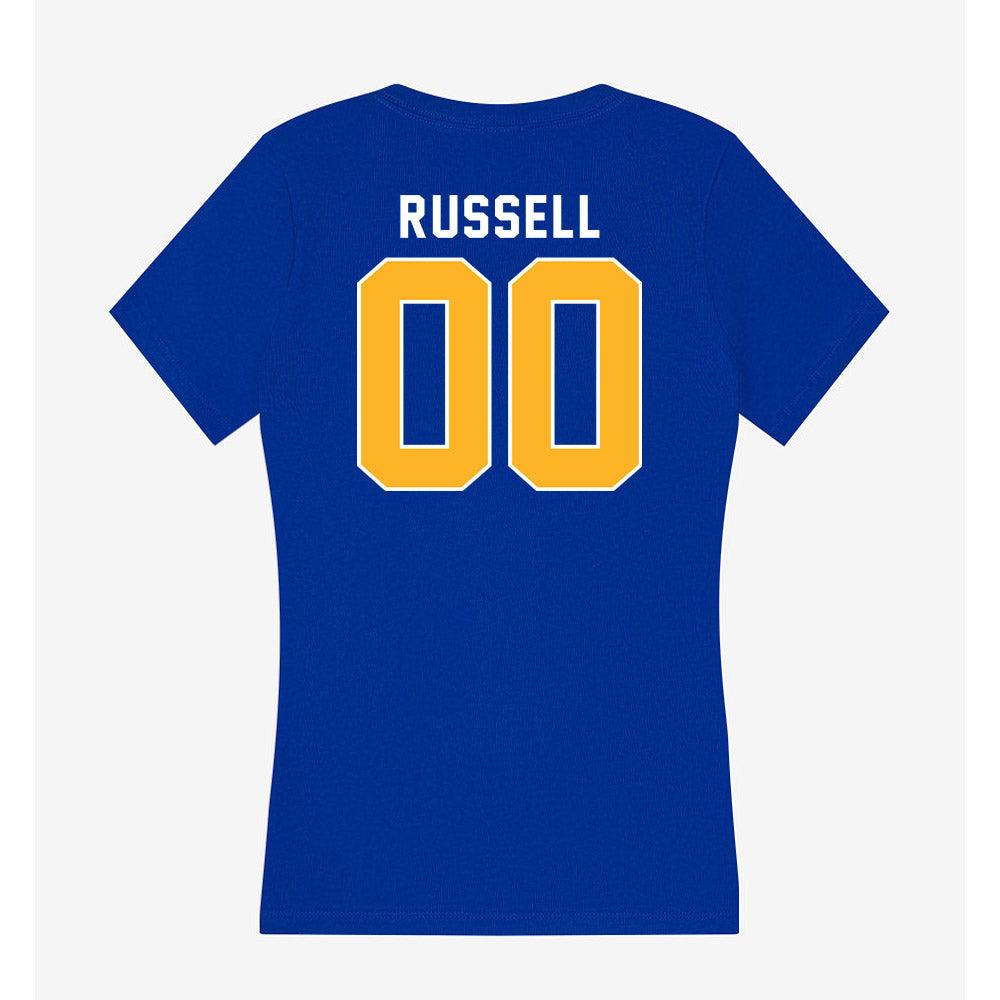 Pittsburgh - NCAA Women's Lacrosse : Abigail Russell - Women's V-Neck T-Shirt-1