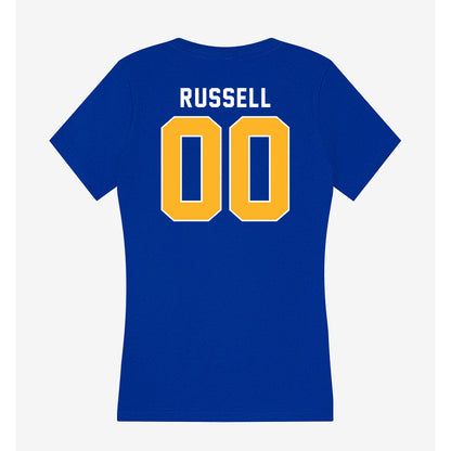 Pittsburgh - NCAA Women's Lacrosse : Abigail Russell - Women's V-Neck T-Shirt-1