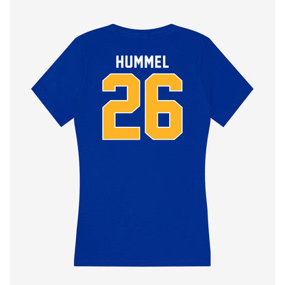 Pittsburgh - NCAA Baseball : Will Hummel - Women's V-Neck T-Shirt-1