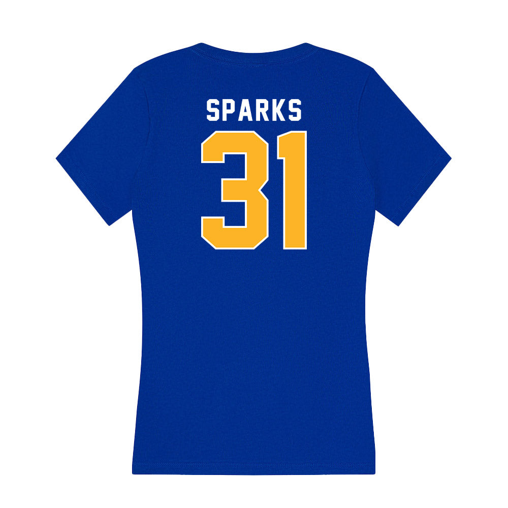 Pittsburgh - NCAA Softball : Gwen Sparks - Women's V-Neck T-Shirt-1