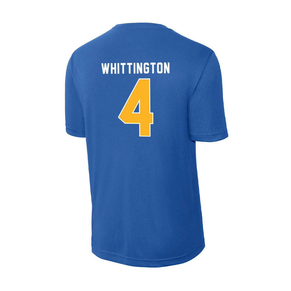Pittsburgh - NCAA Football : Jahsear Whittington - Activewear T-Shirt-1