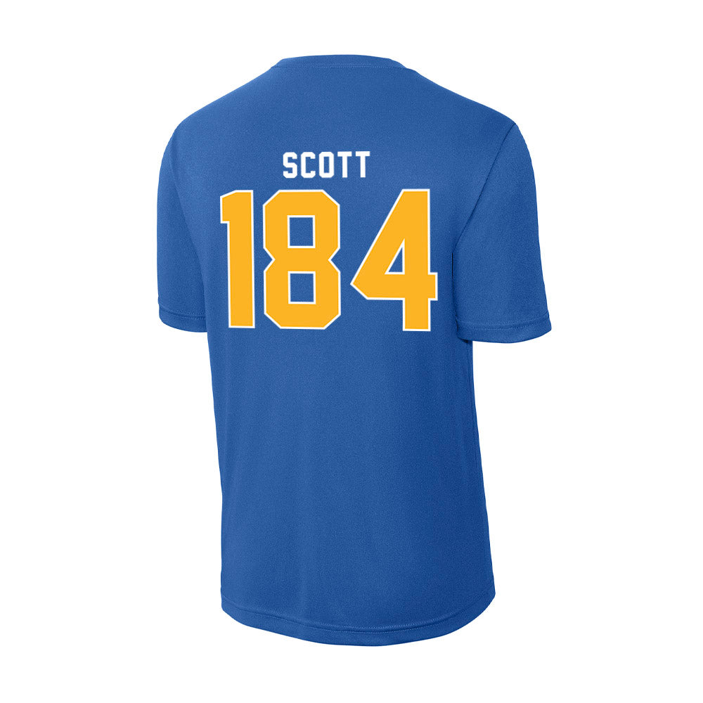 Pittsburgh - NCAA Wrestling : Kyle Scott - Activewear T-Shirt-1
